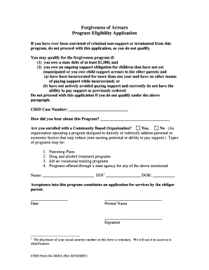 Alaska Child Support Arrears Forgiveness  Form