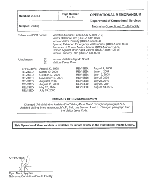 DOC Nebraska  Form