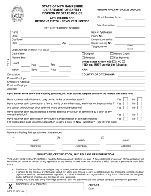 Why Nh Dssp 85 Revised  Form