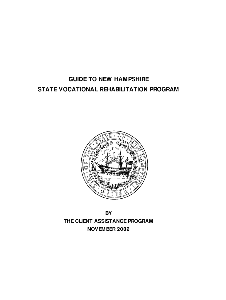 GUIDE to NEW HAMPSHIRE STATE VOCATIONAL  NH  Gov  Nh  Form