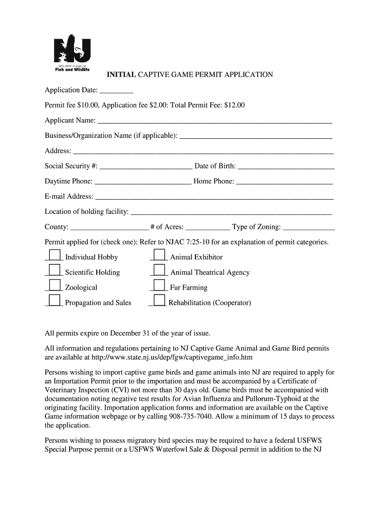 Date Fax Game Form