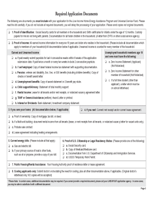 Download Liheap Application  Form