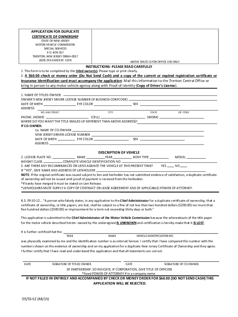 Os Ss 135b  Form