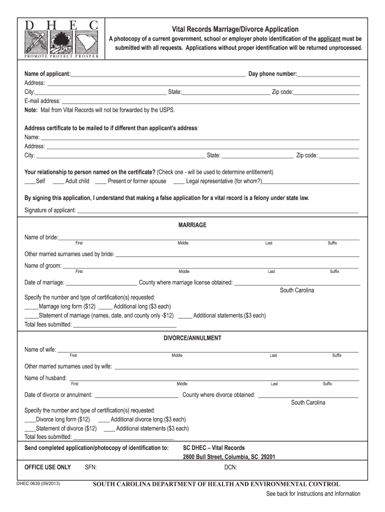 Death Certificate Sc  Form