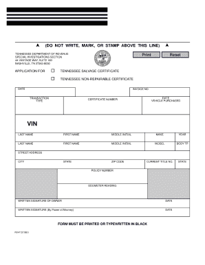 Rv F1311801 Tn Form