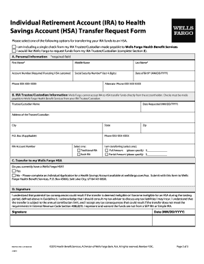 Wells Fargo Ira Rollover Form