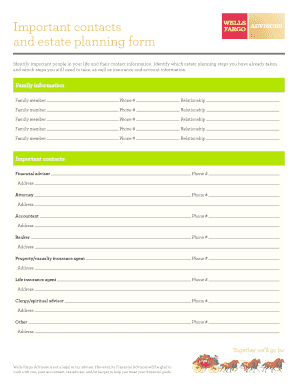 Printable Estate Planning Forms