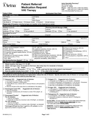 Aetna Prior Authorization Form