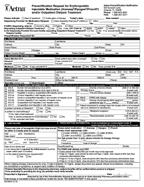 Aetna Dialysis Form