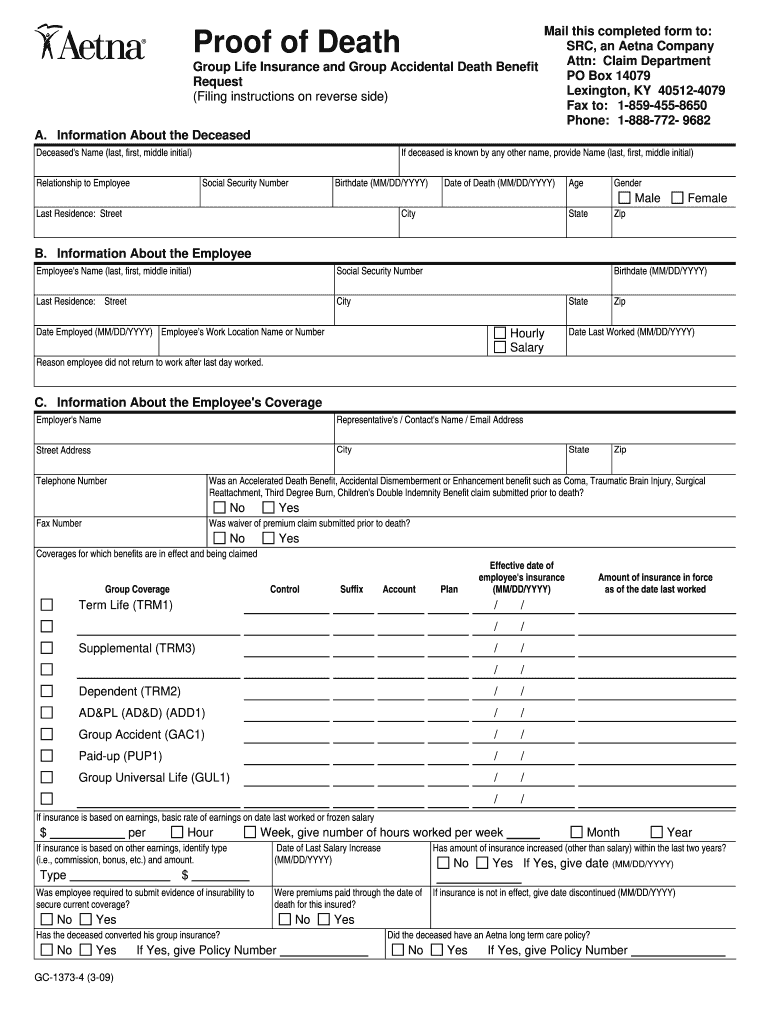  Blank Death Certificate PDF 2009-2024