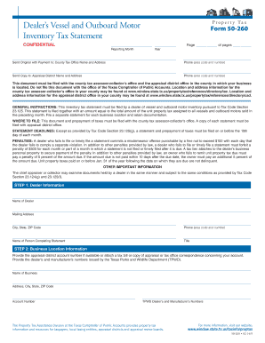 50 260  Form