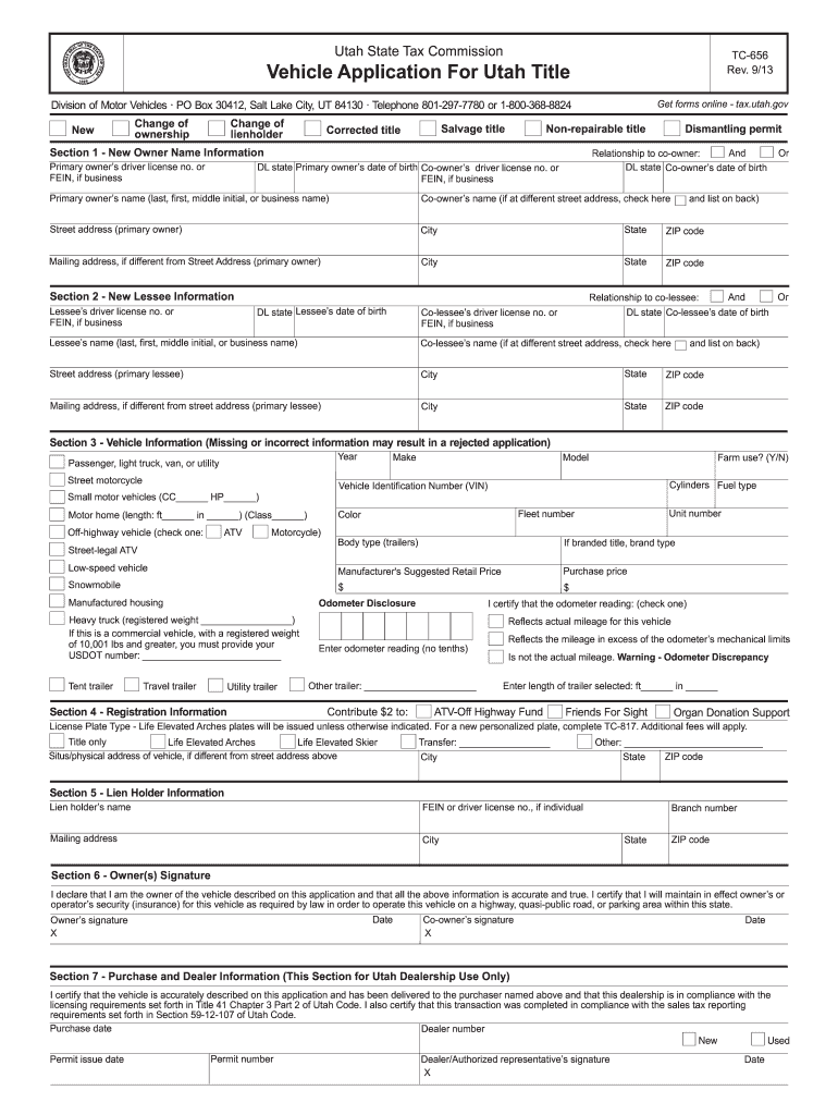 Tc 656 Instructions Form