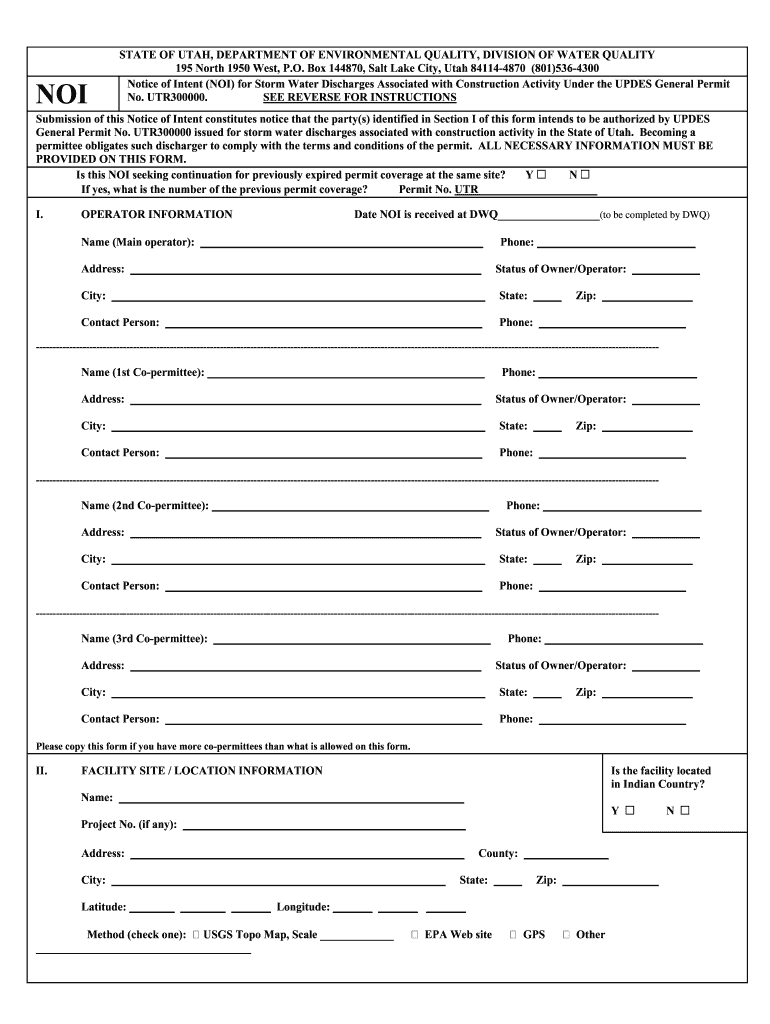 Ut Intent Division Water  Form