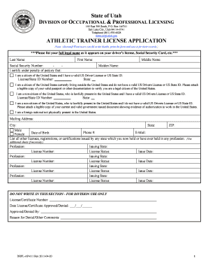 Dopl California  Form