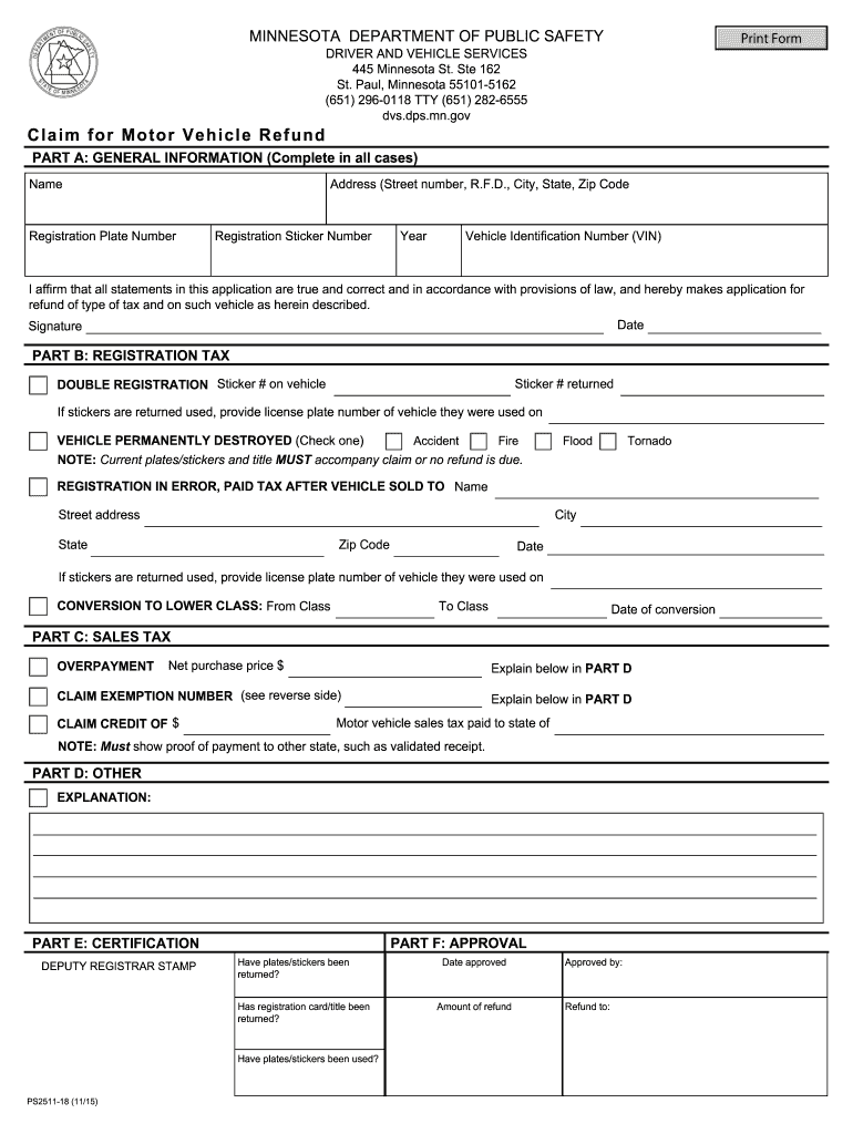 Ps2511  Form