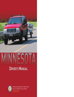 Minnesota Drivers Manual PDF  Form