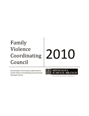 Family Violence Coordinating Council Minnesota Judicial Branch Courts Mn  Form