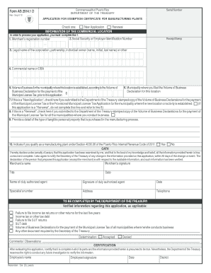 Merchant Registration Certificate Puerto Rico  Form