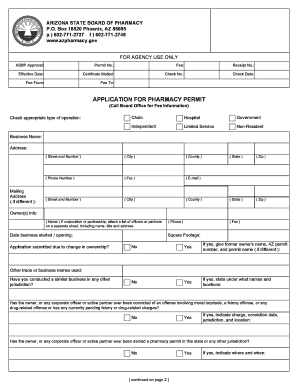 Azgovapppharmacy Form