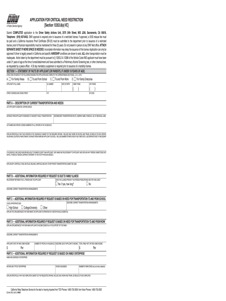  Dmv Real ID Application California 2011-2024