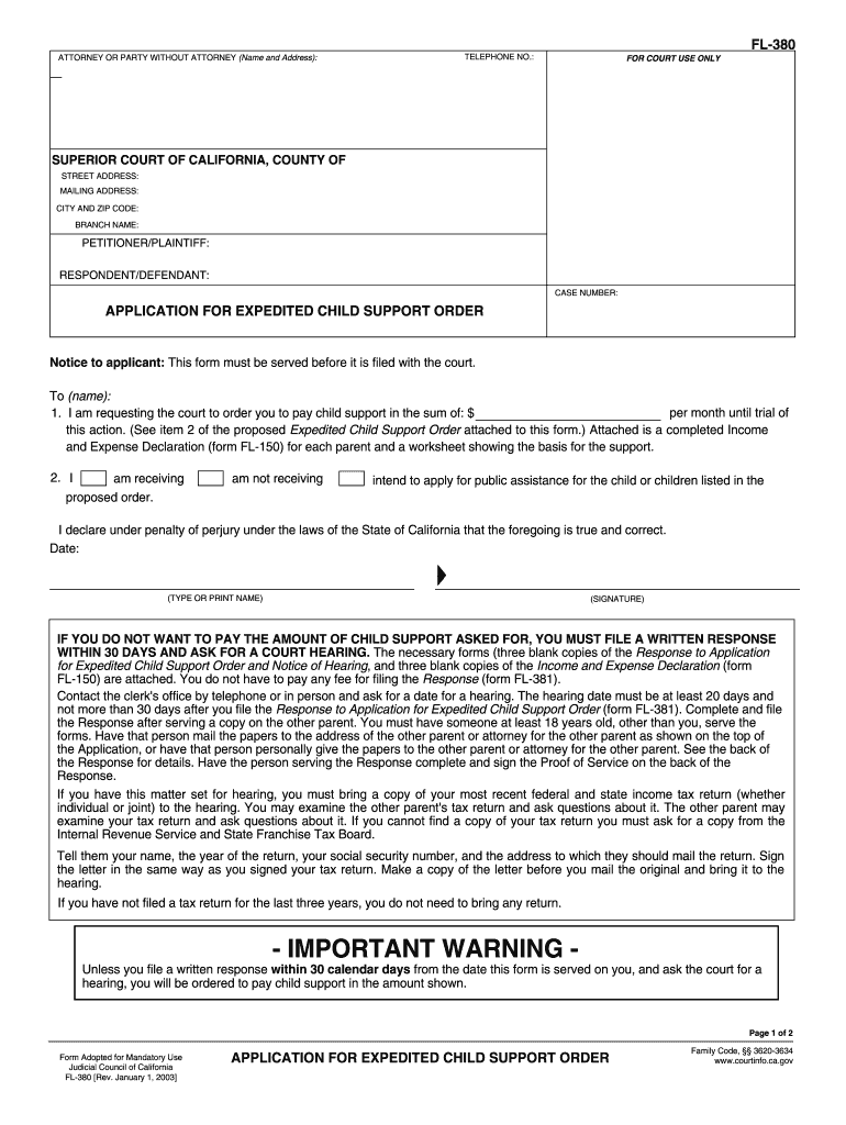 Get and Sign Fl 380  Form