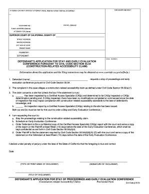 Civil Code Section 5552a Form