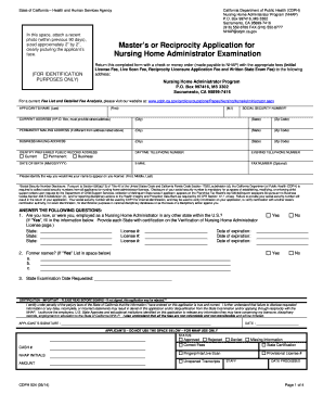  Cdph 932 Form 2014