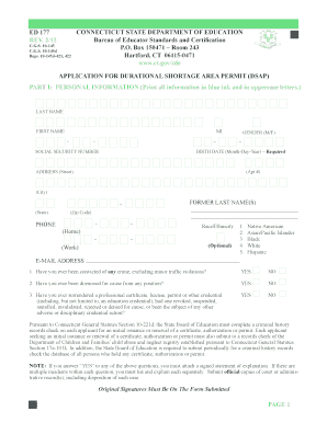 Get and Sign Ct Dsap Form 2012
