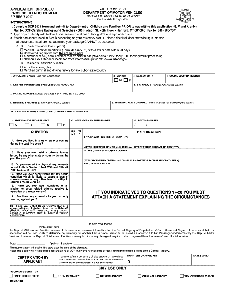  Dmv Public Service License  Form 2012