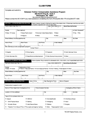 Vcap Delaware Form