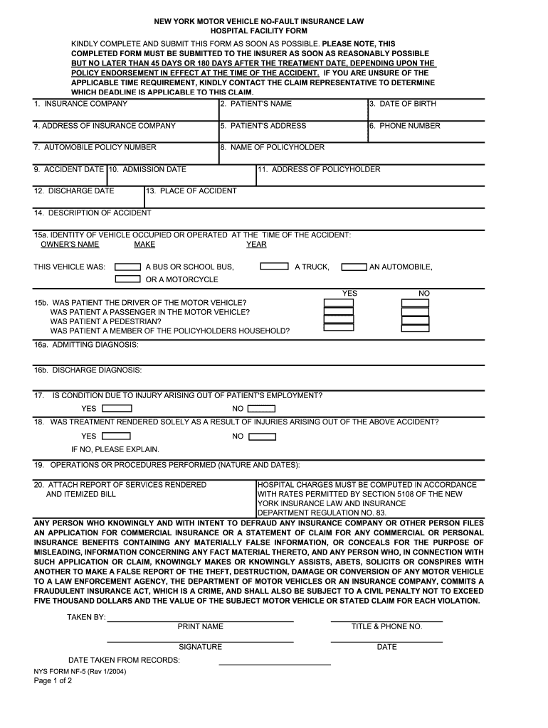 Nf5 Form