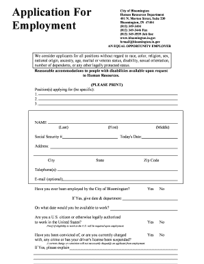 Hrmailbloomingtoningov Form