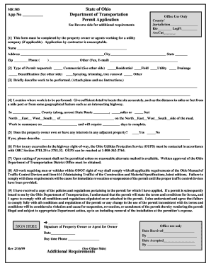 Odot Mr 505  Form