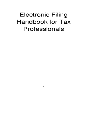 Electronic Filing Handbook for Tax Professionals Revenue Louisiana  Form