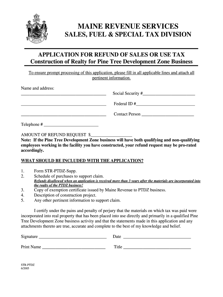 This Bulletin Contains Important Information About Recent Developments and Issues that Affect Everyone Who Reports Maine Sales,