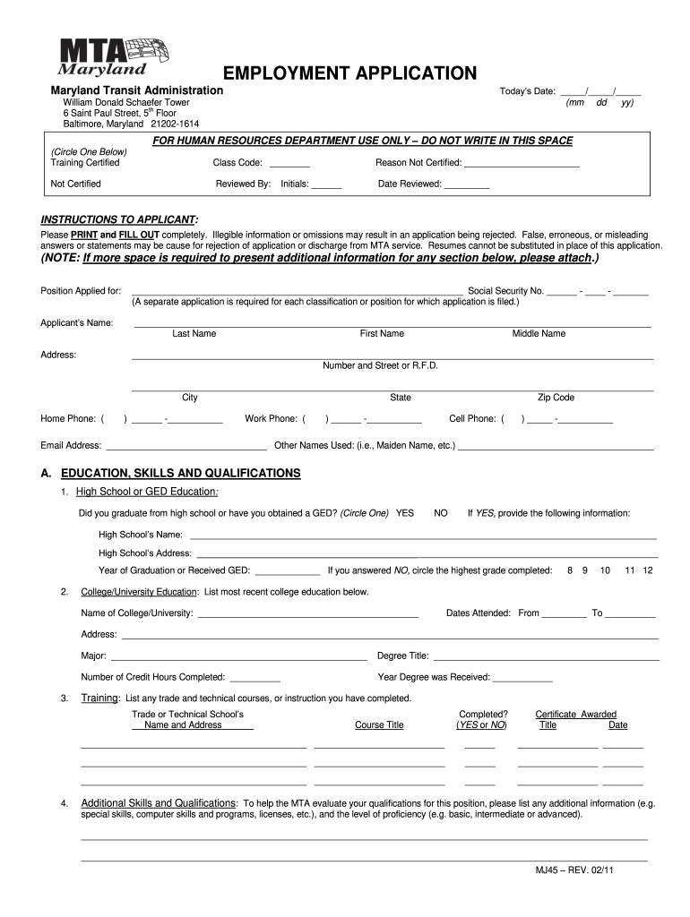 Get and Sign Mj45  Form 2011