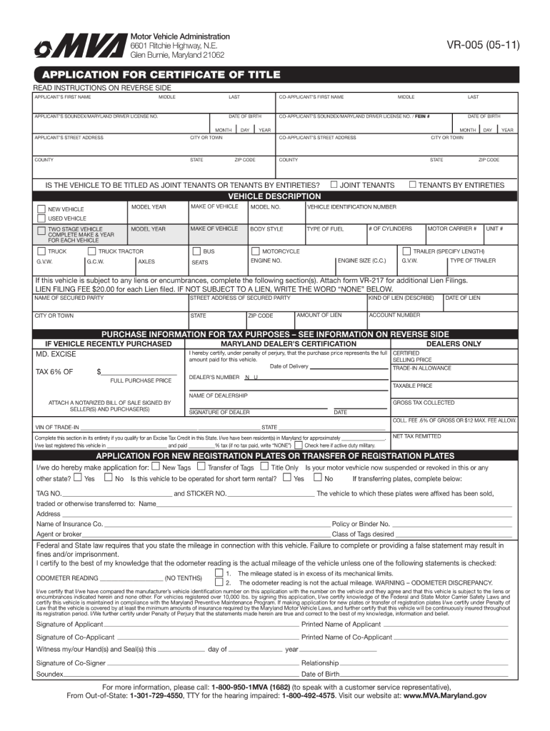  Vr 005 Form 2015