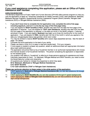  Hcs Forms and Montana 2008-2024