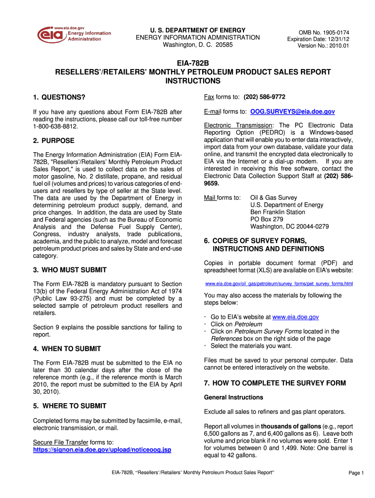 Eia Numbers Irs Form