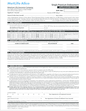 Metlifebd Info My Policy  Form