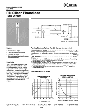 Op950 Form