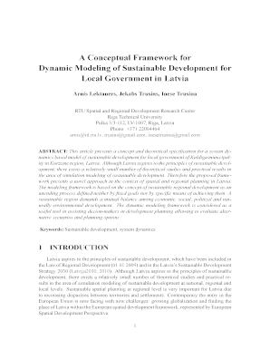 Conceptual Framework Template Editable  Form