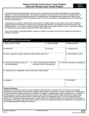Opm 630 a  Form