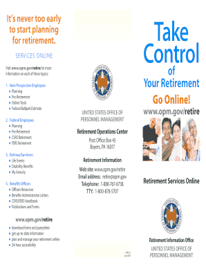 Services Online Opm Gov  Form