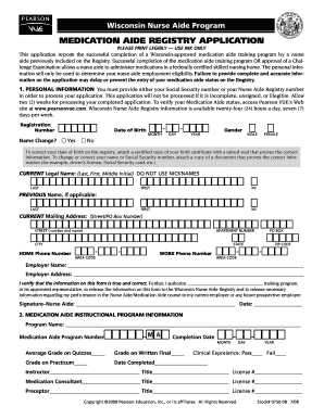 Med Tech Registry  Form