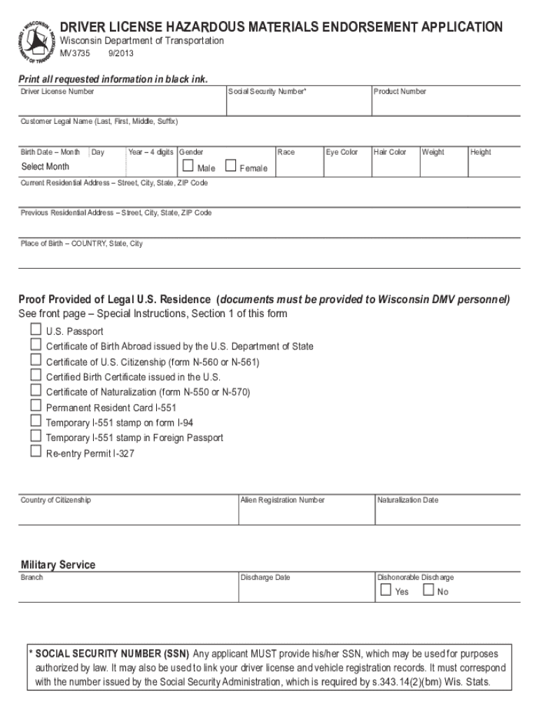 Mv3735 Form