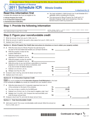  Schedule Icr Form 2020