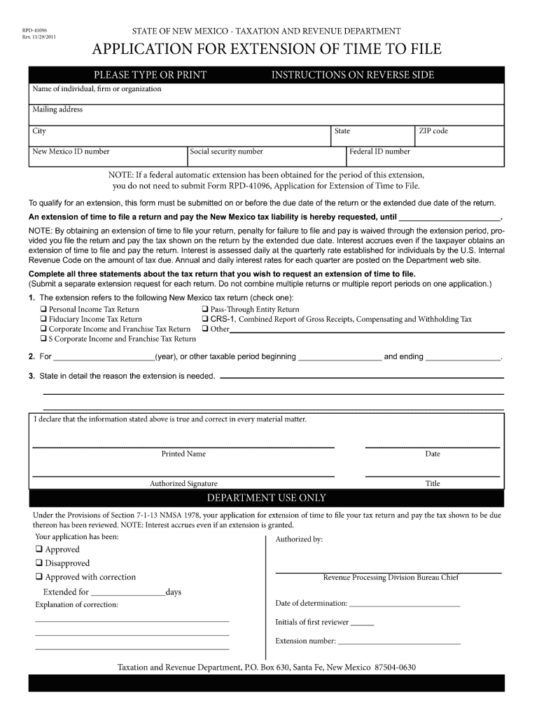  Form Rpd 41096 2011