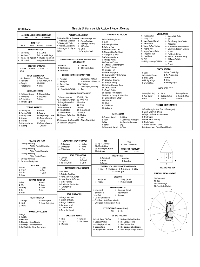 How to Obtain a Copy of Georgia Dmvs 523 Overlay  Form