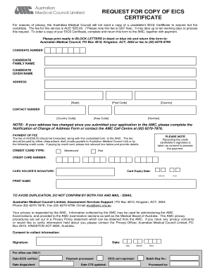 Eics Verification  Form